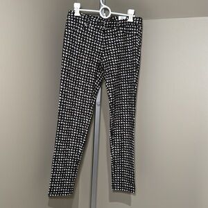 J. McLaughlin Becca Leggings in Scribbled Check Pattern Women’s‎ Size 4 NWT